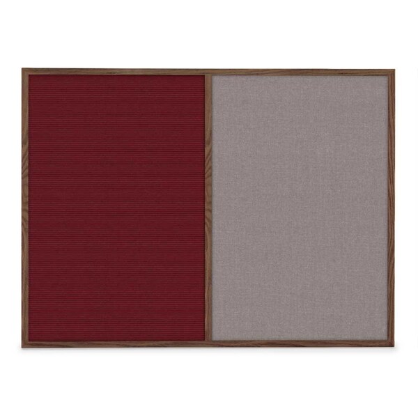 Slim Style Indoor Enclosed Corkboard, 48
